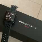 Apple Watch Nike Series 3 (GPS + Cellular) - 38mm - Caixa Cinza-Espacial de Alumínio com Pulseira Esportiva