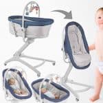 Berço Moisés Portátil Chicco Baby Hug Spectrum - Múltiplos Níveis de Altura 0 a 15kg