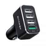 BlitzWolf BW-SD3 50W 4 Ports QC3.0 Car Charger