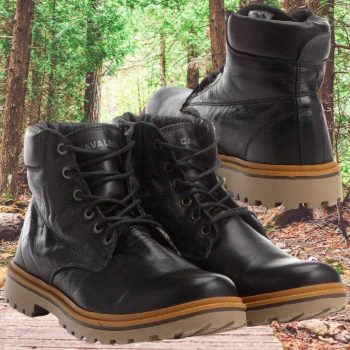 Bota Couro Coturno Cavalera Leo Masculina