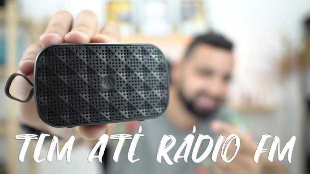 Caixa de Som Bluetooth Motorola Sonic Play 100 - Preto