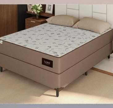 Cama Box Casal Plumatex Luxor com Molas Superlastic 62x138x188cm