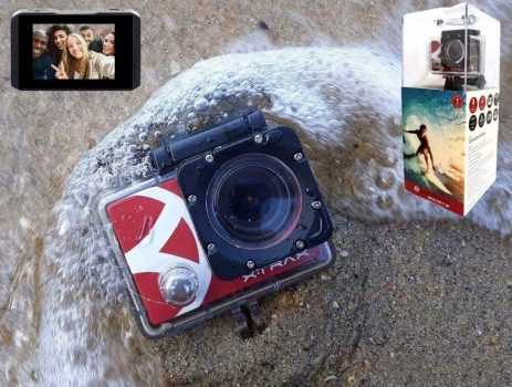 Câmera Digital e Filmadora Xtrax Selfie 4K 16MP Preta