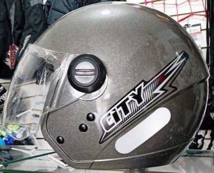 Capacete Ebf City Solid Chumbo