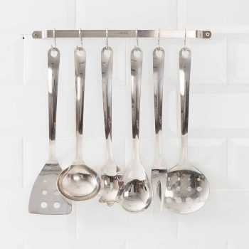 Conjunto de Utensílios com 1 Suporte 6 Peças - La Cuisine