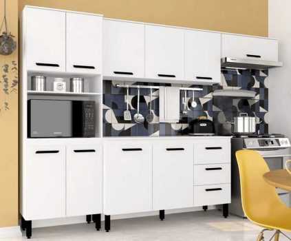 Cozinha Compacta 4 Peças Elaine - Moveis Arapongas