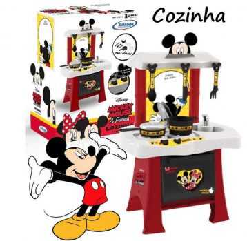 Cozinha Mickey Xalingo Vermelho/Branco