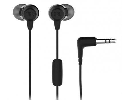 Fone de Ouvido JBL T50HI Intra Auricular - Preto