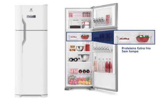 Geladeira/Refrigerador Frost Free 310 Litros Branco Electrolux (TF39)