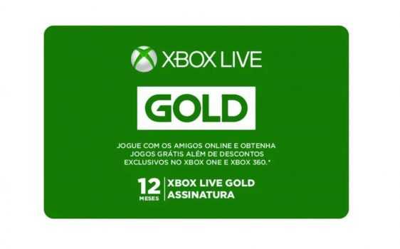 Gift Card Digital Xbox Live 12 Meses