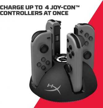 HyperX ChargePlay Quad - Carregador para Joy-Con