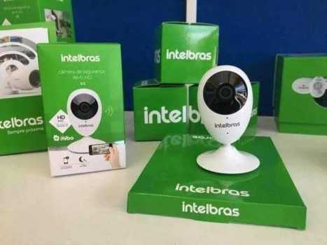 Intelbras IC3 - Câmera de Segurança com WiFi HD, Branca