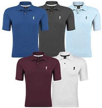 Kit 05 Camisetas Gola Polo -  Polo Marine + FG com Amazon Prime