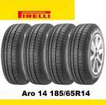 Kit 4 Pneus Aro 14 185/65R14 Pirelli P400 EVO