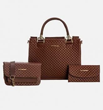 Kit Bolsa Castelo Bolsa Leboy e Carteira Nanda Ramos