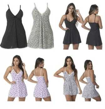 Kit com 2 Camisolas Sexy Love Liganete