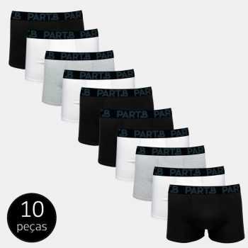 Kit Cueca Boxer Part.B Truck 10 Peças
