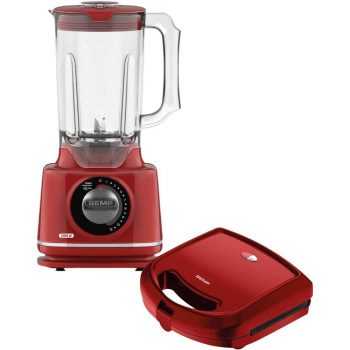 Kit Liquidificador 3l + Sanduicheira Chapa Dupla SEMP 127V