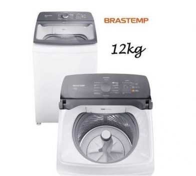 Máquina de Lavar Brastemp 12kg Branca BWK12AB 110V