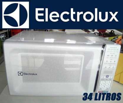 Micro-ondas de bancada Branco com Função Tira Odor e Manter Aquecido 34L (MEO44)