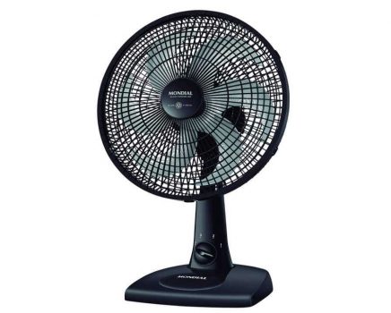 Ventilador Mondial, Maxi Power 30cm, 220V, Preto, 50W - NV-15-6P FB
