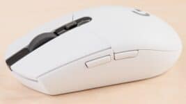 Mouse Gamer sem fio Logitech G305 Hero Lightspeed 6 Botoes Branco