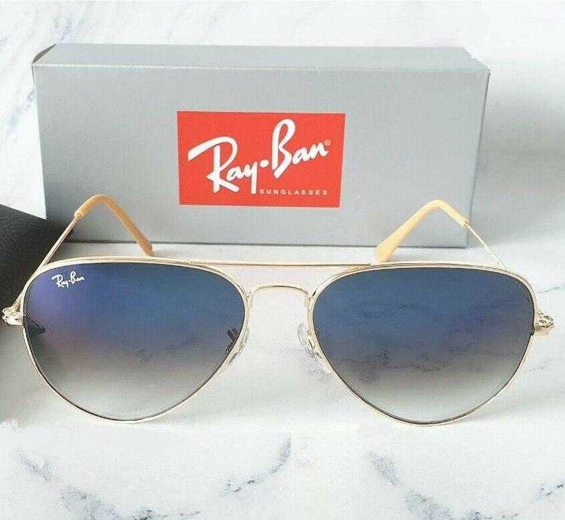 Óculos de Sol Ray Ban Aviator RB3025L 001/3F-62