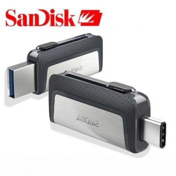 Pen Drive SanDisk p/ Smartphone Ultra Dual Drive USB Type C / USB 3.1 32GB - SDDDC2-032G-G46