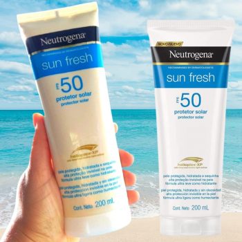 Protetor Solar Sun Fresh FPS 50, Neutrogena, 200ml