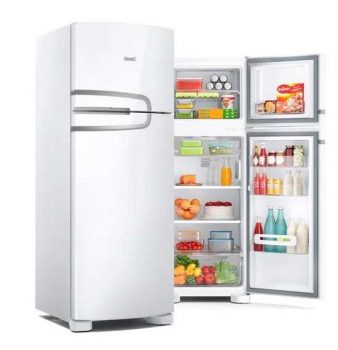 Refrigerador Consul Frost Free CRM39AB Duplex com Prateleiras Altura Flex Branca – 340L