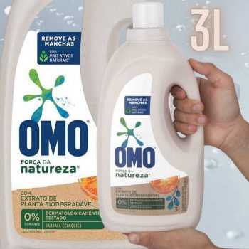Sabão Líquido Omo Força da Natureza - 3L