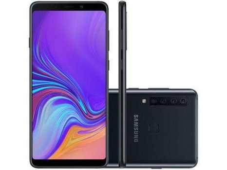 Samsung Galaxy A9 128GB Azul 4G - 6GB de RAM Tela 6,3” Câm. Quadrupla + Selfie 24MP Azul