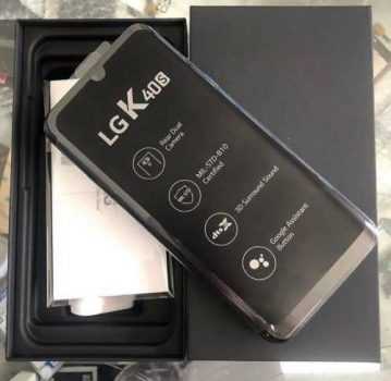 Smartphone LG K40s 32GB Dual Chip Android 9 Tela 6.1 Octa Core 2.0GHz 4G Câmera 13+5MP Preto