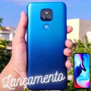 Smartphone Moto E7 Plus 64GB Dual Chip Android 10 Tela 6.5" Qualcomm Snapdragon 4G Câmera 48MP-
