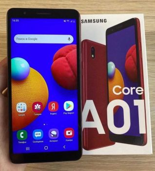 Smartphone Samsung Galaxy A01 Core 32GB Dual Chip 2GB RAM Tela 5.7"