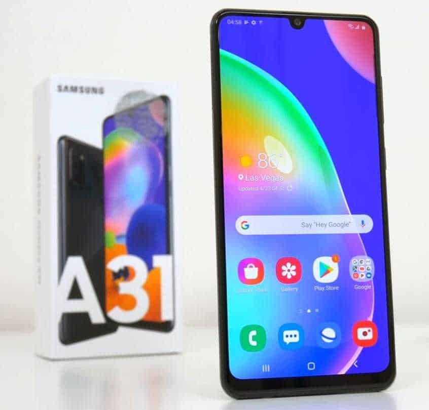 samsung a31 4gb 128gb