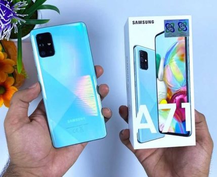 Smartphone Samsung Galaxy A71 128GB 6GB RAM - Tela 6,7” Câm. Quádrupla Câm. + Selfie 32MP