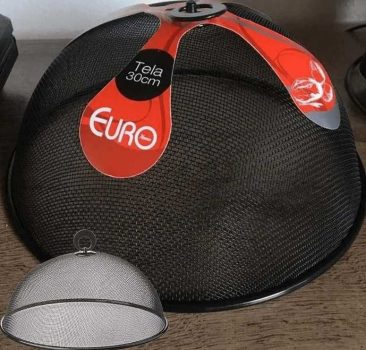 Tela Protetora Para Alimentos Euro Preto