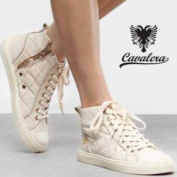 Tênis Couro Cano Alto Cavalera Barbara Feminino