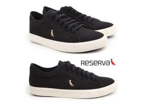 Tênis Reserva Tal Pai Tal Filho Masculino - Preto e Off White