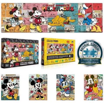 Turma do Mickey - Quebra-cabeça 1.500 peças