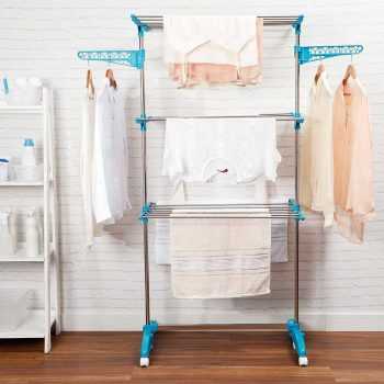 Varal 3 Andares Compact - Fun Clean