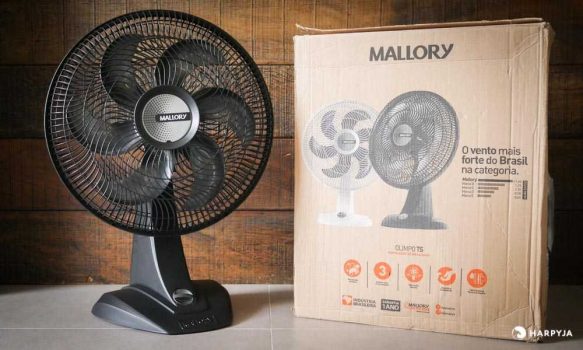 Ventilador de Mesa Mallory Olimpo TS 40cm - 3 Velocidades