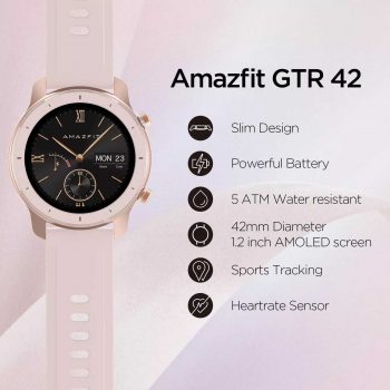 Xiaomi Amazfit GTR 42mm Smartwatch Cupom