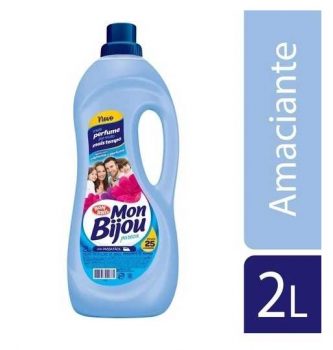 4 Unidades - Amaciante Pureza 2 Lts, Mon Bijou