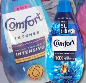 Amaciante Concentrado Comfort Cuidado Essencial 1.5L, Comfort, 1.5 L