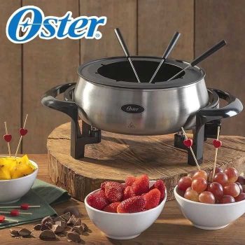 Aparelho de Fondue Elétrico 10 Peças Oster Inox