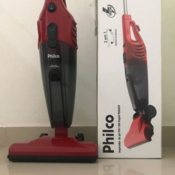 Aspirador De Pó Philco Rapid Turbo 2 em 1 Vermelho - 110V