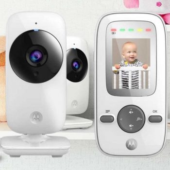 Babá Eletrônica Motorola MBP481 com Câmera - Visão Noturna Alcance até 300m