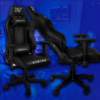 Cadeira Gamer XT Racer Reclinável Preto – Viking Series XTR-014